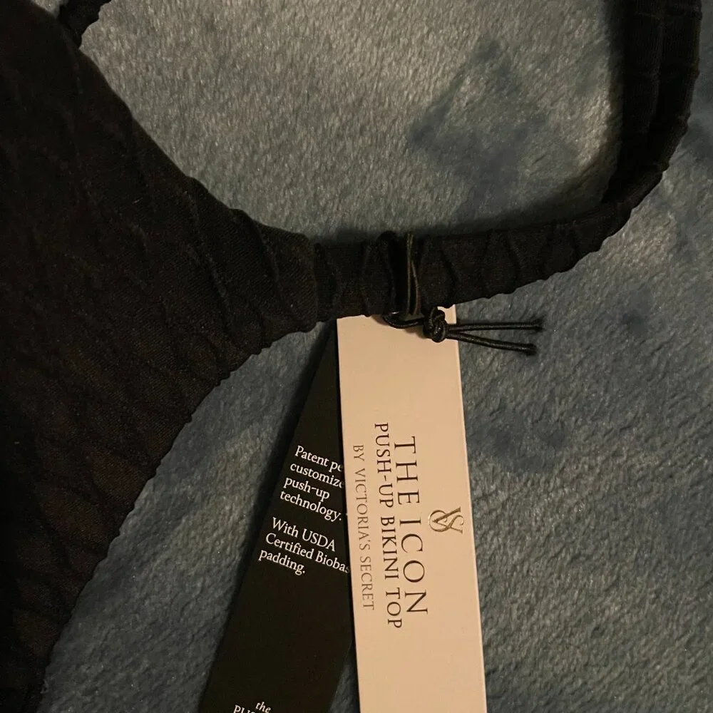 Victoria's Secret, Bikini, Icon Push-up Top, & Tie Side Brazilian Bottoms - Picture 5 of 9